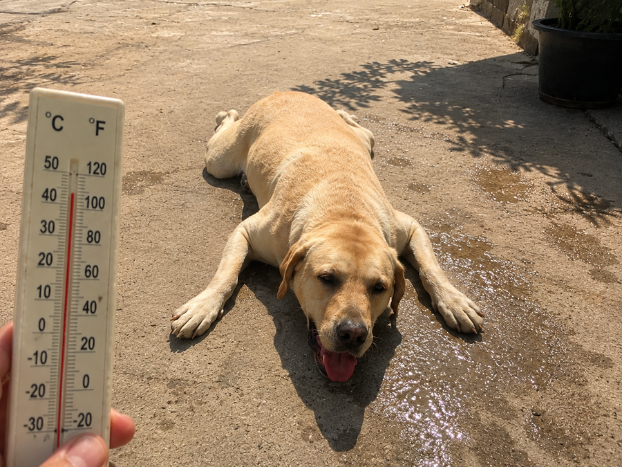 Summer heat is dangerous for dogs