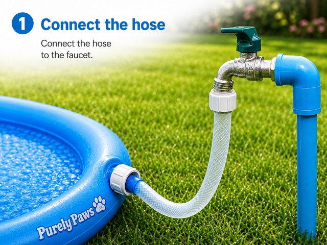 Connect the hose